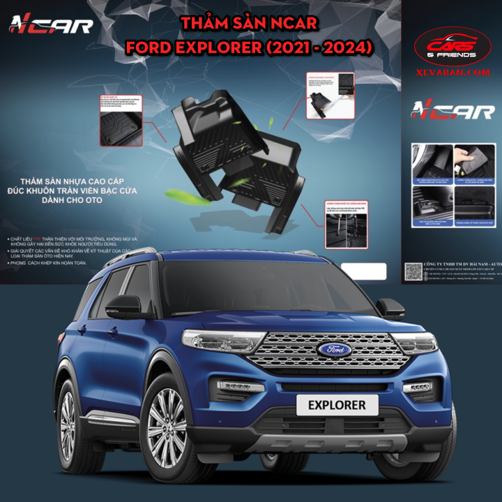 Thảm sàn Ncar cho FORD EXPLORER